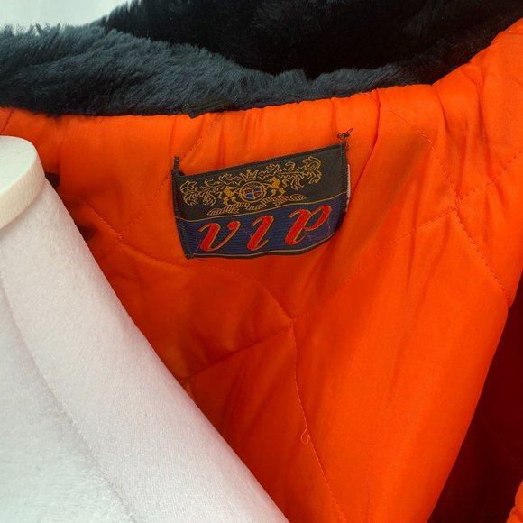 Vintage 70s Wide Collar Bomber Jacket Unisex - Picture 7 of 12